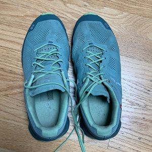 On Cloudventure Trail Running Shoes. Used. Moss I Olive color.